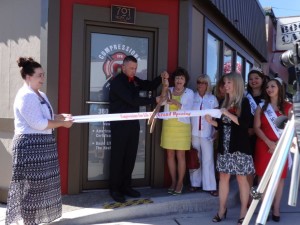 Ribbon cutting event with Mayor Lent and the Bremerton, Silverdale Chamber of Commerce.